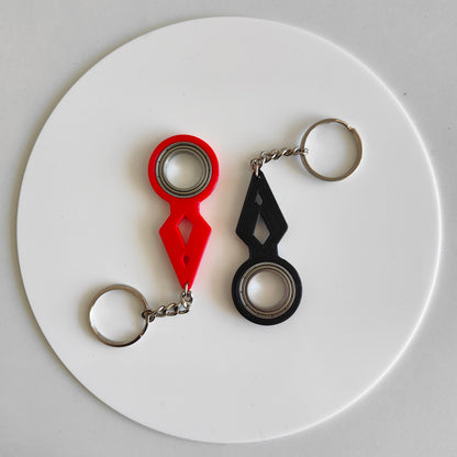 Kunai Spinner Keychain